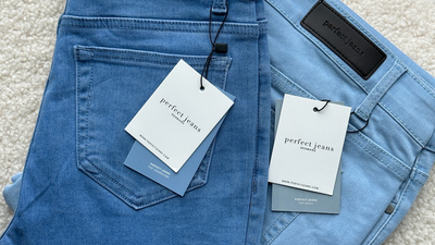 Waschen von Anweisungen für perfekte Jeans